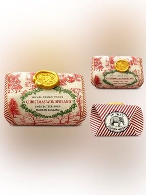 Michel Design Works Christmas Wonderland Shea Butter Soap Holiday Gift